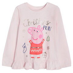 Lasten pyjama Pipsa Possu Cool Club, LUG2313142-00 hinta ja tiedot | Tyttöjen kylpytakit ja pyjamat | hobbyhall.fi