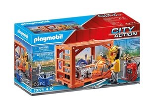 70774 PLAYMOBIL® City Action Kontti tehdas hinta ja tiedot | LEGOT ja rakennuslelut | hobbyhall.fi