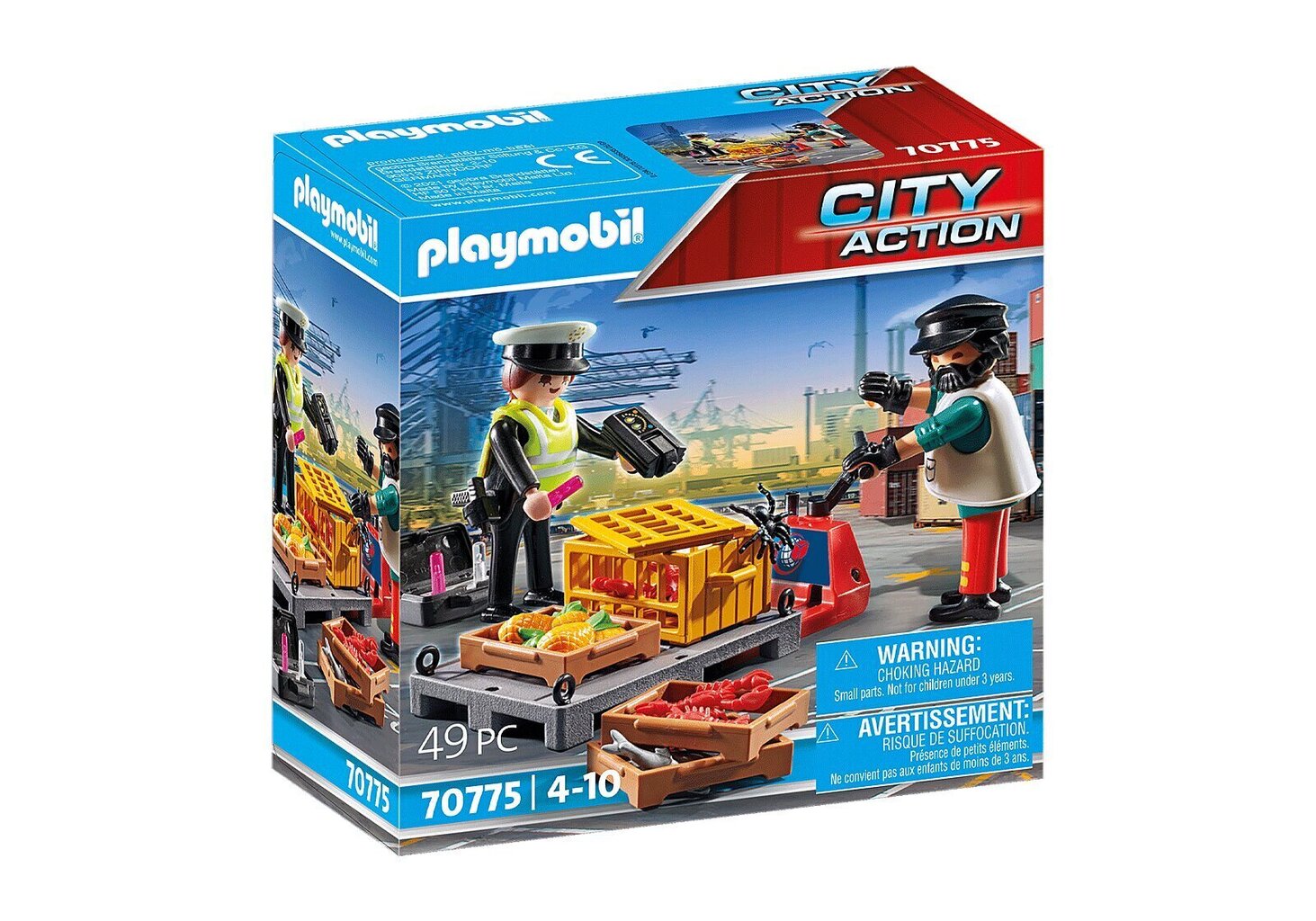 70775 PLAYMOBIL® City Action Tulli hinta ja tiedot | LEGOT ja rakennuslelut | hobbyhall.fi