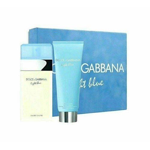 Dolce & Gabbana Light Blue - EDT 100 ml + vartalovoide 75 ml hinta ja tiedot | Naisten hajuvedet | hobbyhall.fi