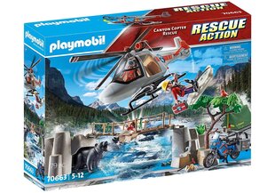 Pelastustoiminta Kuva Set 70663 Canyon Helicopter Mission hinta ja tiedot | LEGOT ja rakennuslelut | hobbyhall.fi