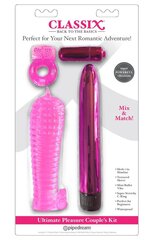 Seksitarvikesarja Classix Ultimate Pleasure Couples Kit, vaaleanpunainen, 4 kpl hinta ja tiedot | Seksilelusetit | hobbyhall.fi