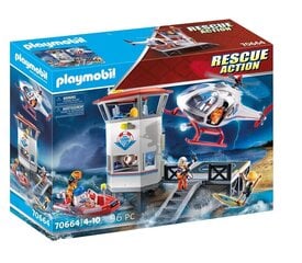 70664 PLAYMOBIL® Rescue Action rannikkovartioston päämaja hinta ja tiedot | LEGOT ja rakennuslelut | hobbyhall.fi