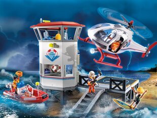 70664 PLAYMOBIL® Rescue Action rannikkovartioston päämaja hinta ja tiedot | LEGOT ja rakennuslelut | hobbyhall.fi