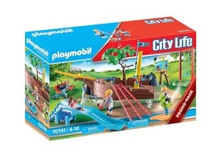 70741 PLAYMOBIL® City Life Haaksirikon leikkikenttä hinta ja tiedot | LEGOT ja rakennuslelut | hobbyhall.fi