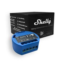 Älykäs kytkin Wi-Fi Shelly 1 hinta ja tiedot | Turvajärjestelmien ohjaimet | hobbyhall.fi