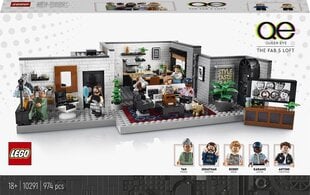 10291 LEGO® Icons Queer Eye – Fab Fiven loft-asunto hinta ja tiedot | LEGOT ja rakennuslelut | hobbyhall.fi