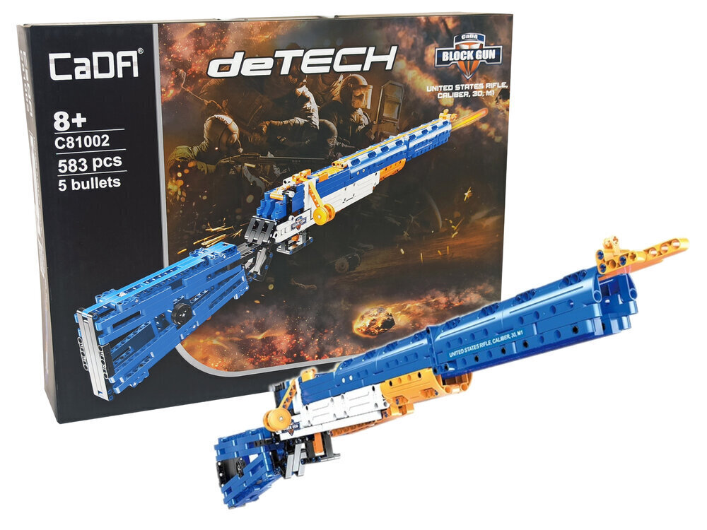 Rakennettava ase M1 "Cada", 583 osaa hinta ja tiedot | LEGOT ja rakennuslelut | hobbyhall.fi