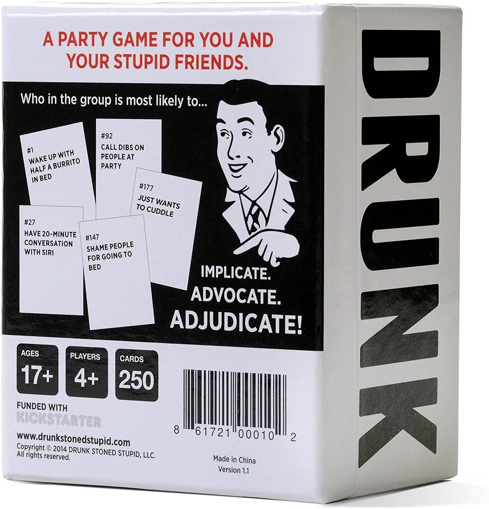 Drunk Stoned or Stupid -peli: Juhlapeli hinta ja tiedot | Lautapelit ja älypelit | hobbyhall.fi