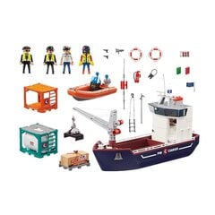 70769 PLAYMOBIL® City Action, rahtilaiva veneellä hinta ja tiedot | LEGOT ja rakennuslelut | hobbyhall.fi