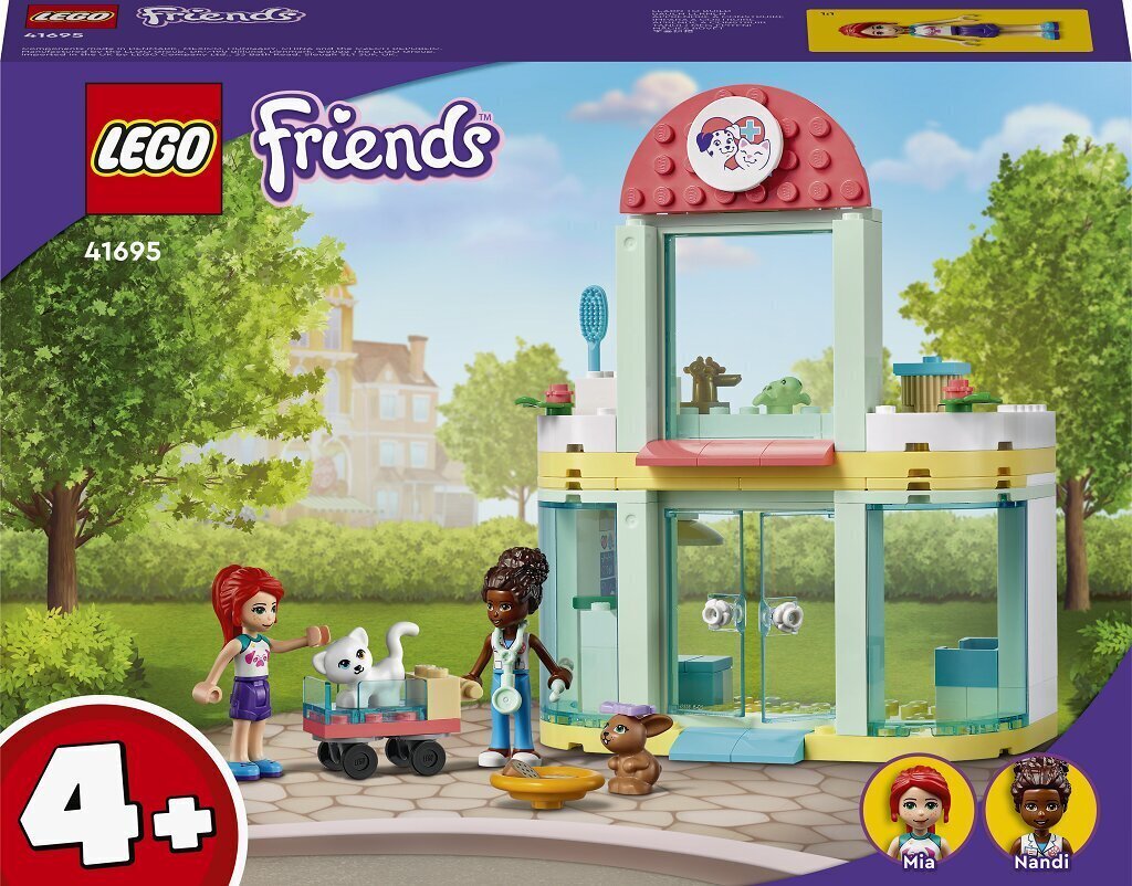 41695 LEGO® Friends Lemmikkki Klinikka hinta ja tiedot | LEGOT ja rakennuslelut | hobbyhall.fi