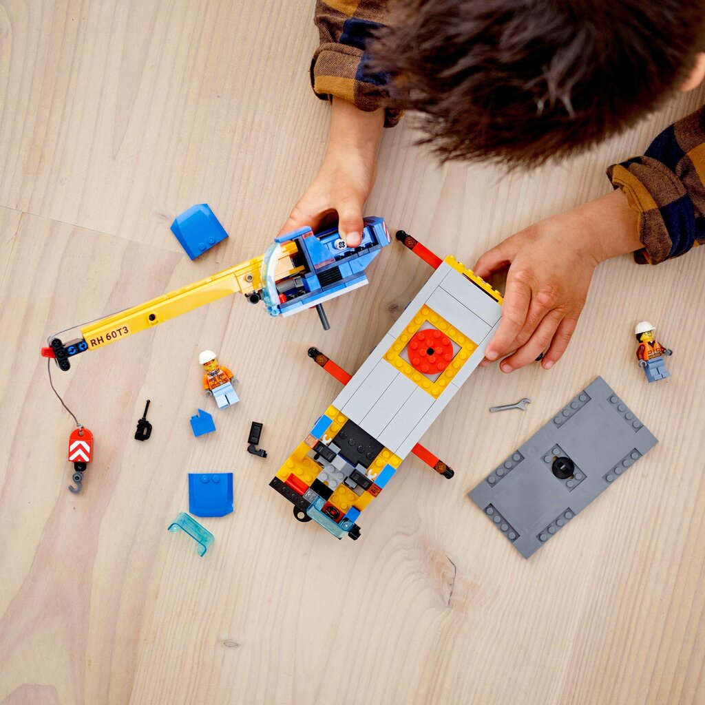60324 LEGO® City kuorma-autonosturi hinta ja tiedot | LEGOT ja rakennuslelut | hobbyhall.fi