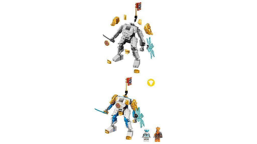 71761 LEGO® NINJAGO Evoluutio: Zanen tehorobotti hinta ja tiedot | LEGOT ja rakennuslelut | hobbyhall.fi