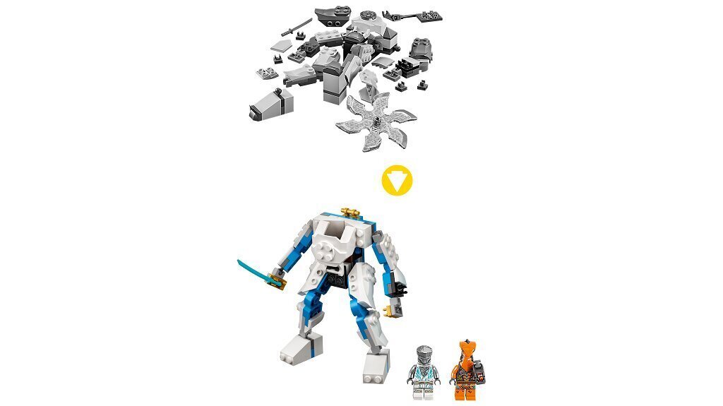 71761 LEGO® NINJAGO Evoluutio: Zanen tehorobotti hinta ja tiedot | LEGOT ja rakennuslelut | hobbyhall.fi