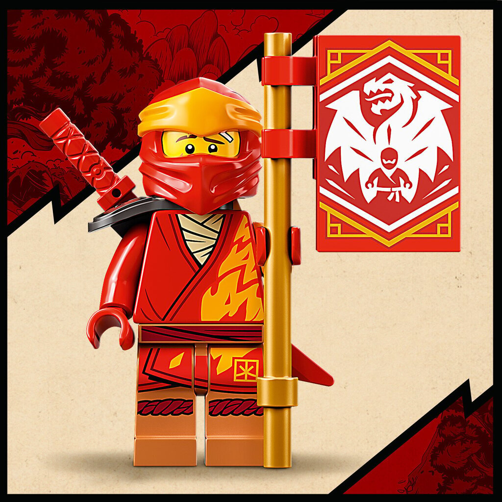 71762 LEGO® NINJAGO Kai Fire Dragon hinta ja tiedot | LEGOT ja rakennuslelut | hobbyhall.fi