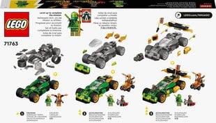 71763 LEGO® NINJAGO Lloyd EVO kilpa-auto hinta ja tiedot | LEGOT ja rakennuslelut | hobbyhall.fi