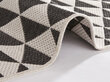 NORTHRUGS Twin Supreme Black Cream kaksipuolinen matto, 80x150 cm hinta ja tiedot | Isot matot | hobbyhall.fi