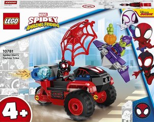 10781 LEGO® Super Heroes Miles Morales: Hämähäkkimiehen teknokolmipyörä hinta ja tiedot | LEGOT ja rakennuslelut | hobbyhall.fi