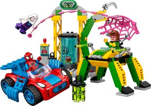 10783 LEGO® Spidey Spider-Man Doctor Octopus Laboratoriossa hinta ja tiedot | LEGOT ja rakennuslelut | hobbyhall.fi