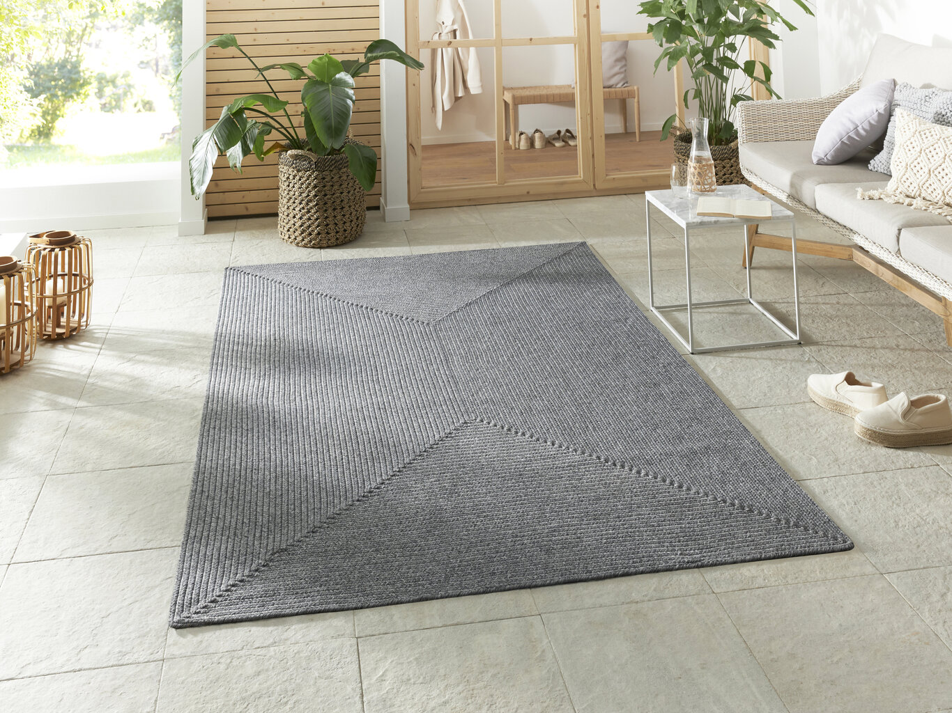 Northrugs Trenzado -matto, 200 cm hinta ja tiedot | Isot matot | hobbyhall.fi