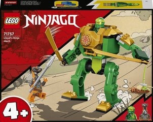 71757 LEGO® NINJAGO Lloyd's Ninja Mech hinta ja tiedot | LEGOT ja rakennuslelut | hobbyhall.fi