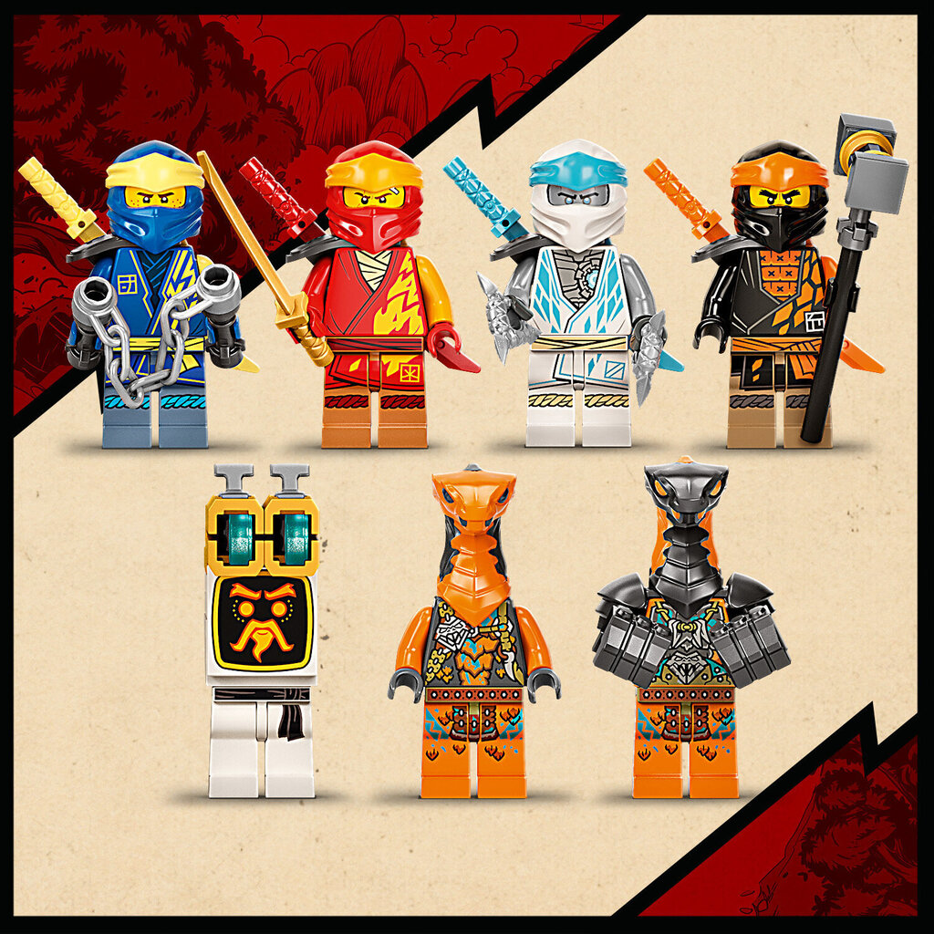 71765 LEGO® NINJAGO Ninja Ultra Combo Robotti hinta ja tiedot | LEGOT ja rakennuslelut | hobbyhall.fi