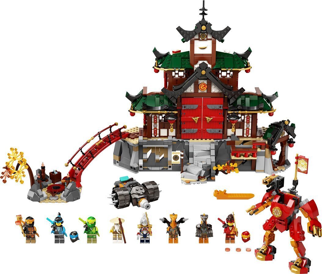 71767 LEGO® Ninjago Rakennuspalikat Dojo Ninja temppelissä hinta ja tiedot | LEGOT ja rakennuslelut | hobbyhall.fi