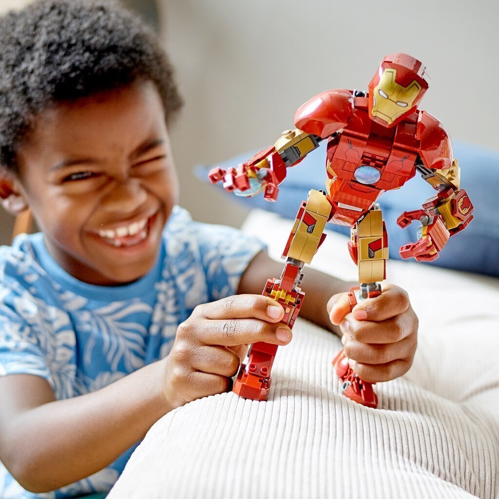 76206 LEGO® Super Heroes Iron Man -hahmo hinta ja tiedot | LEGOT ja rakennuslelut | hobbyhall.fi
