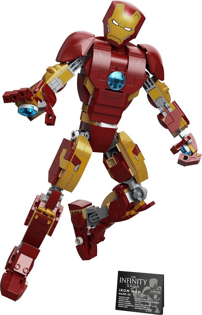 76206 LEGO® Super Heroes Iron Man -hahmo hinta ja tiedot | LEGOT ja rakennuslelut | hobbyhall.fi