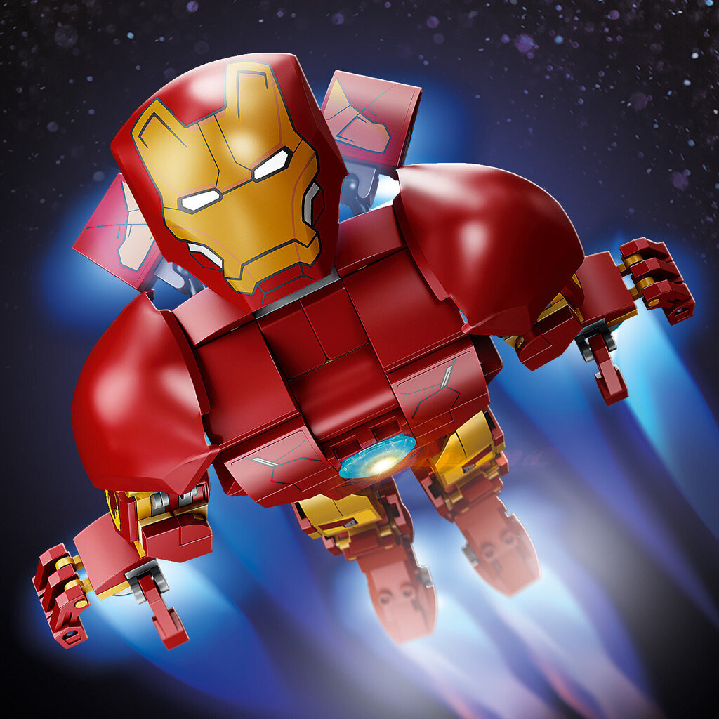 76206 LEGO® Super Heroes Iron Man -hahmo hinta ja tiedot | LEGOT ja rakennuslelut | hobbyhall.fi