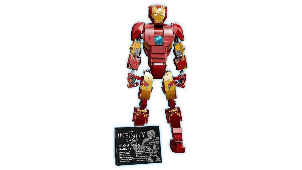 76206 LEGO® Super Heroes Iron Man -hahmo hinta ja tiedot | LEGOT ja rakennuslelut | hobbyhall.fi