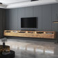 Selsey Rednaw 300 LED, ruskean värinen TV-pöytä hinta ja tiedot | TV-tasot | hobbyhall.fi