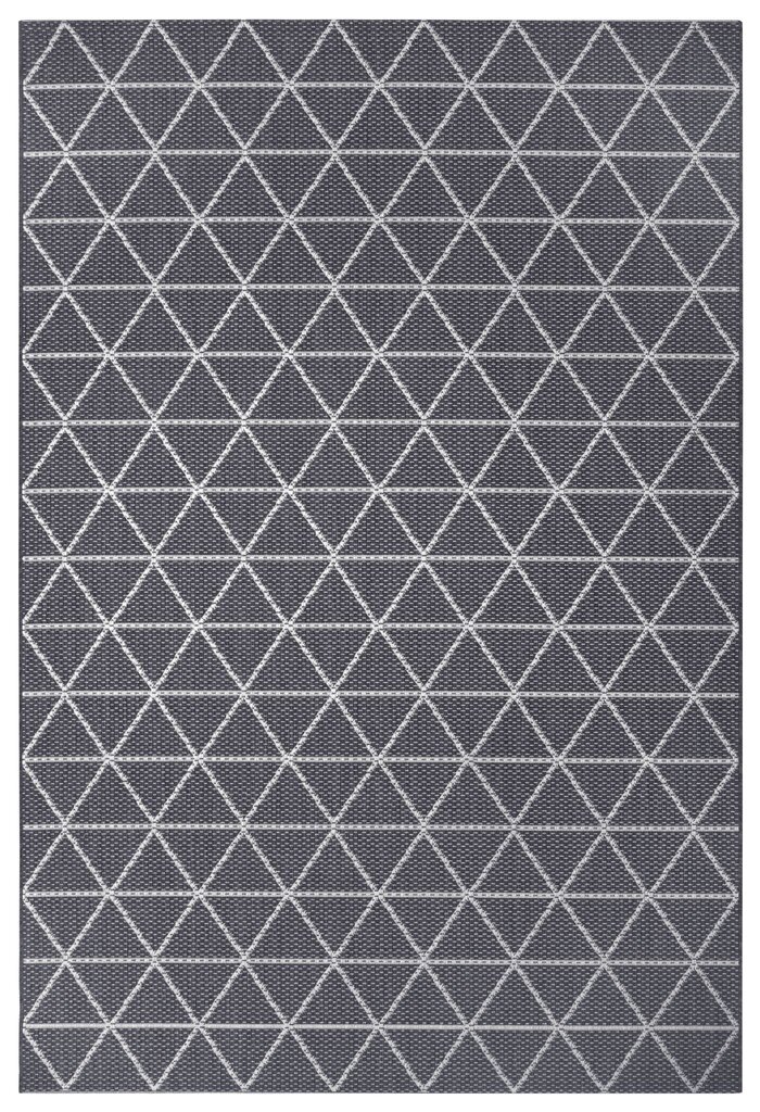 Scandi Look Grey -matto, 80 x 150 cm, harmaa hinta ja tiedot | Isot matot | hobbyhall.fi