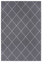 Scandi Look Grey -matto, 160 x 230 cm, harmaa hinta ja tiedot | Isot matot | hobbyhall.fi