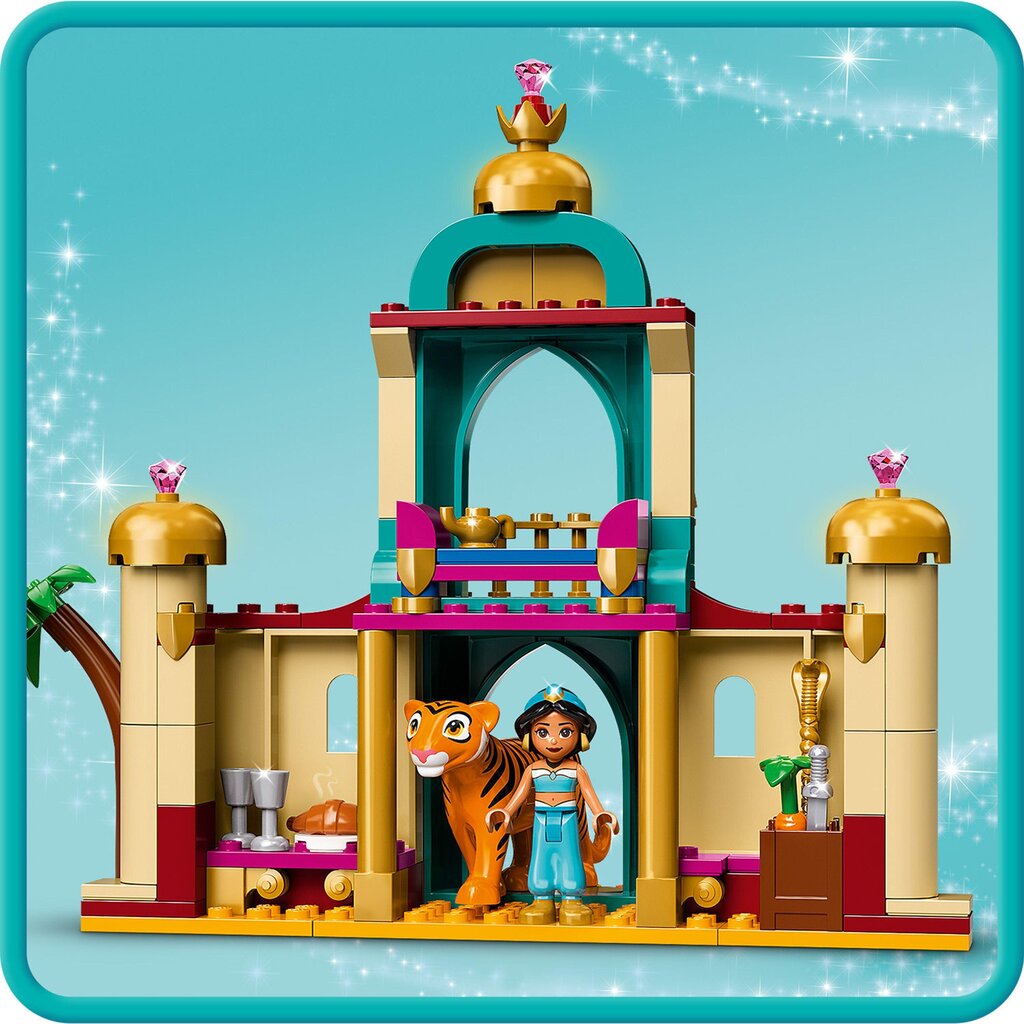 43208 LEGO® | Disney Princess Jasmine ja Mulanin seikkailu hinta ja tiedot | LEGOT ja rakennuslelut | hobbyhall.fi