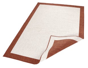 Northrugs Twin Panama Terra Cream -matto, 80 x 350 cm, ruskea / kerma hinta ja tiedot | Isot matot | hobbyhall.fi