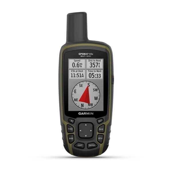 Garmin GPSmap 65s Kannettava GPS-vastaanotin hinta ja tiedot | GPS-laitteet | hobbyhall.fi