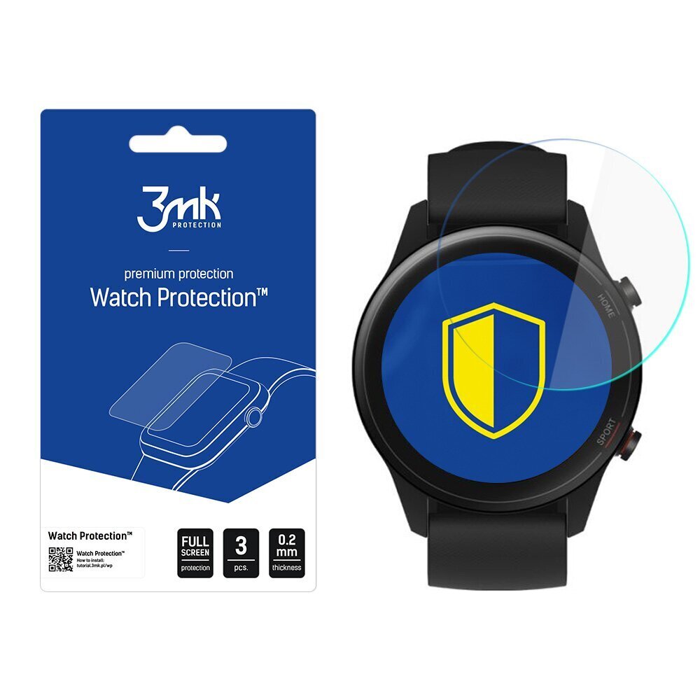 Xiaomi Mi Watch 2020 – 3mk Watch Protection™ v. ARC+ näytönsuoja hinta ja tiedot | Älykellojen ja aktiivisuusrannekkeiden lisätarvikkeet | hobbyhall.fi