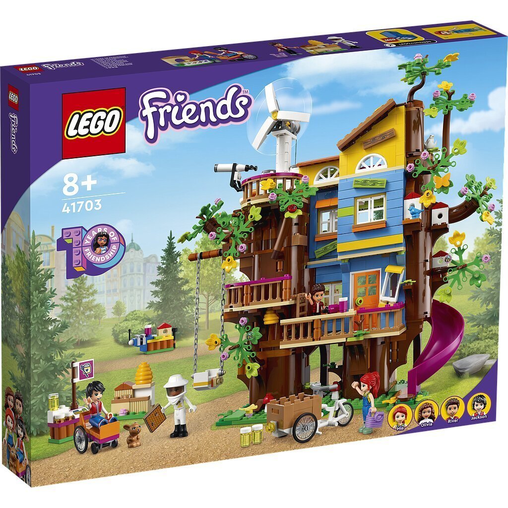 41703 LEGO® Friends Ystävyystalo puussa hinta ja tiedot | LEGOT ja rakennuslelut | hobbyhall.fi