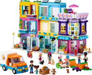 41704 LEGO® Friends Rakennukset Main Streetillä hinta ja tiedot | LEGOT ja rakennuslelut | hobbyhall.fi