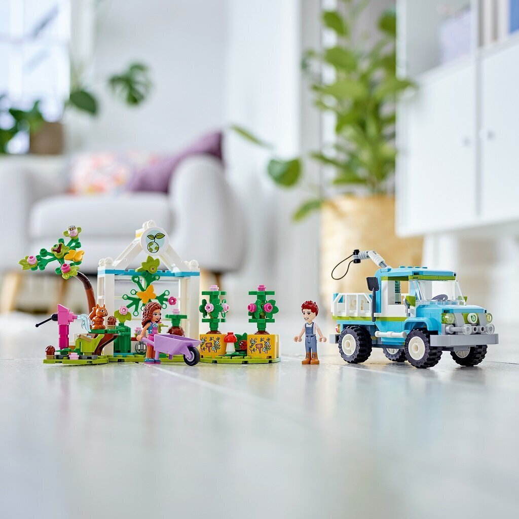 41707 LEGO® Friends Puidenistutusauto hinta ja tiedot | LEGOT ja rakennuslelut | hobbyhall.fi