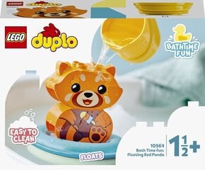 10964 LEGO® DUPLO Hauskoihin kylpyhetkiin: kelluva kultapanda hinta ja tiedot | LEGOT ja rakennuslelut | hobbyhall.fi