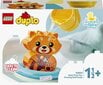 10964 LEGO® DUPLO Hauskoihin kylpyhetkiin: kelluva kultapanda hinta ja tiedot | LEGOT ja rakennuslelut | hobbyhall.fi