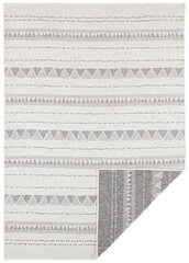 NORTHRUGS Twin Supreme Grey Cream kaksipuolinen matto, 160x230 cm hinta ja tiedot | Isot matot | hobbyhall.fi