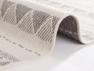 NORTHRUGS Twin Supreme Grey Cream kaksipuolinen matto, 160x230 cm hinta ja tiedot | Isot matot | hobbyhall.fi