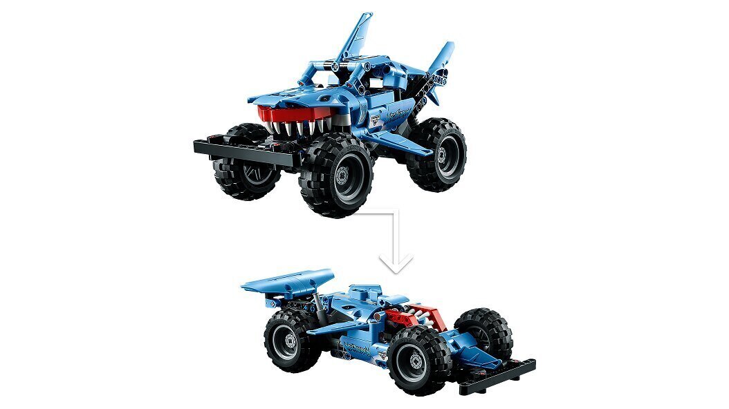 42134 LEGO® Technic Monster Jam Megalodon hinta ja tiedot | LEGOT ja rakennuslelut | hobbyhall.fi