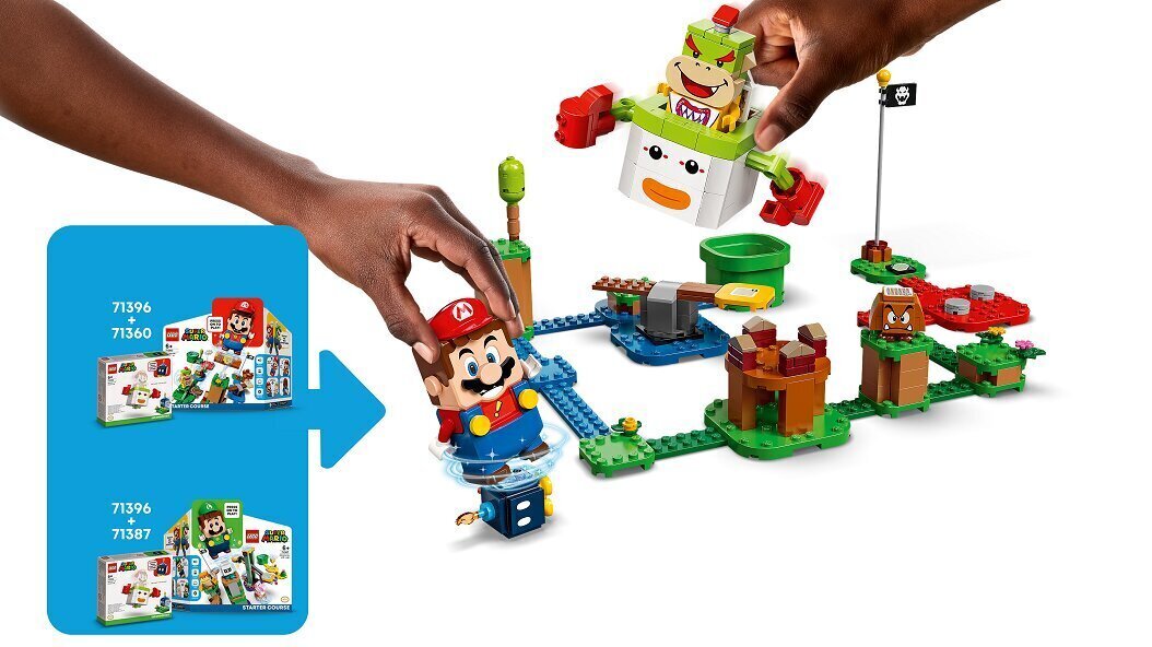 71396 LEGO® Super Mario Bowser Jr. Clown Car - laajennuspaketti hinta ja tiedot | LEGOT ja rakennuslelut | hobbyhall.fi