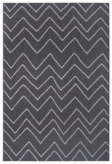 Zig Zag Grey -matto, 160x230 cm hinta ja tiedot | Isot matot | hobbyhall.fi