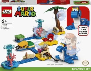 71398 LEGO® Super Mario Dorrie Quay - Laajennussarja hinta ja tiedot | LEGOT ja rakennuslelut | hobbyhall.fi