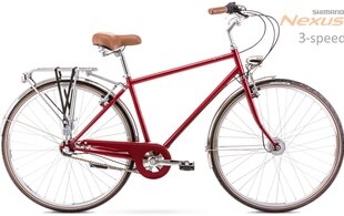 Romet Vintage Classic M 28" Alu 2022 -polkupyörä, punainen hinta ja tiedot | Polkupyörät | hobbyhall.fi